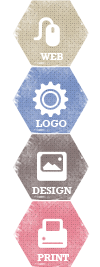 web logo design and print
